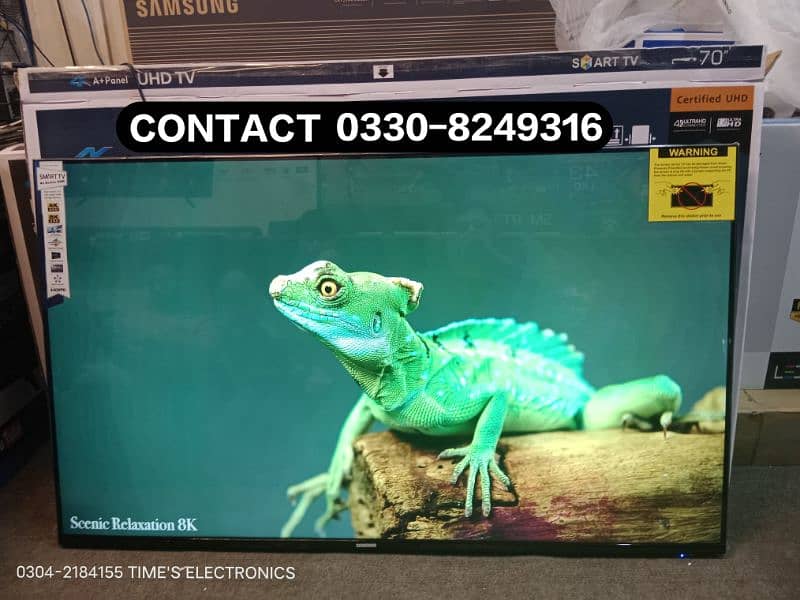 SALE LED TV BIG SCREEN SIZE 65 INCH SMART ANDROID LED TV NEW MODEL 0