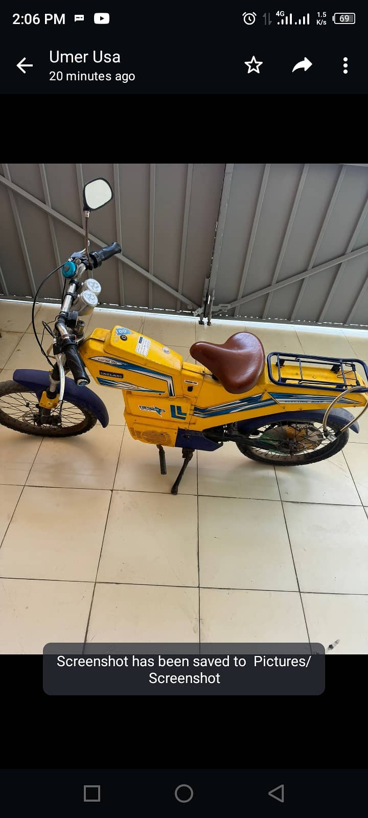 Electric bicycle for kids 0