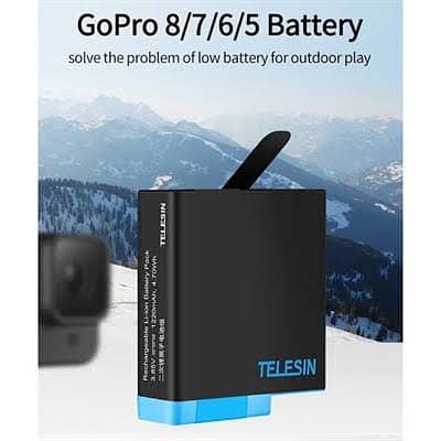 Hero gopro 5 6 7 8 battery 1