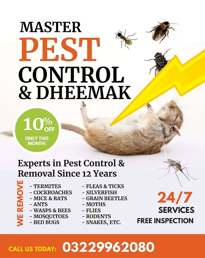 Pest control best fumigation deemak cockroach mosquitoes in lahore 0