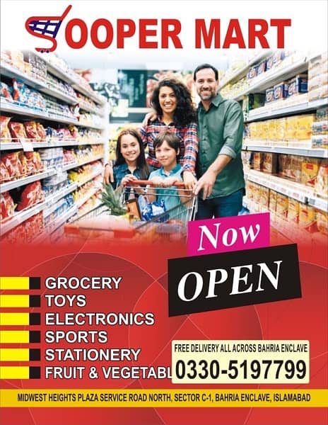 Grocery Mart at premium location for sale 17