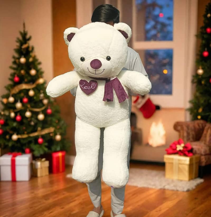 Teddy Bear 3.2 Feet |Soft stuff toy| gift for kids| 4