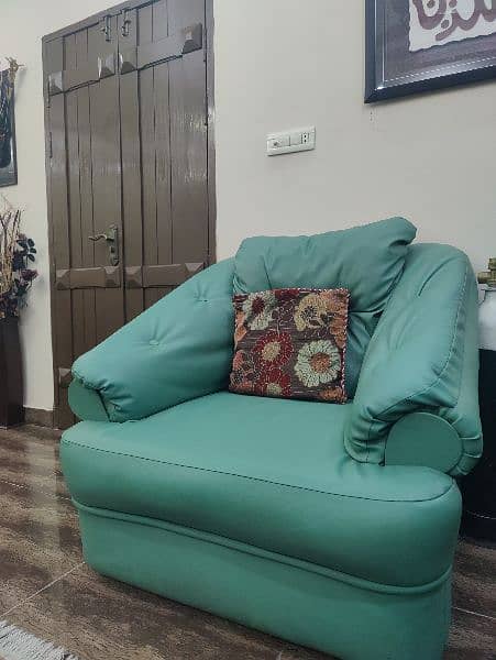 Evergreen Leather Sofa 2