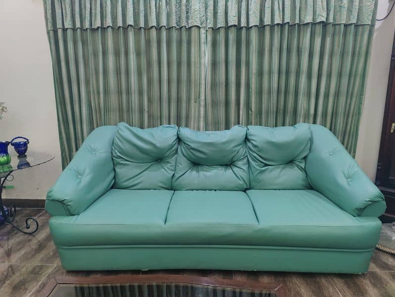 Evergreen Leather Sofa 4