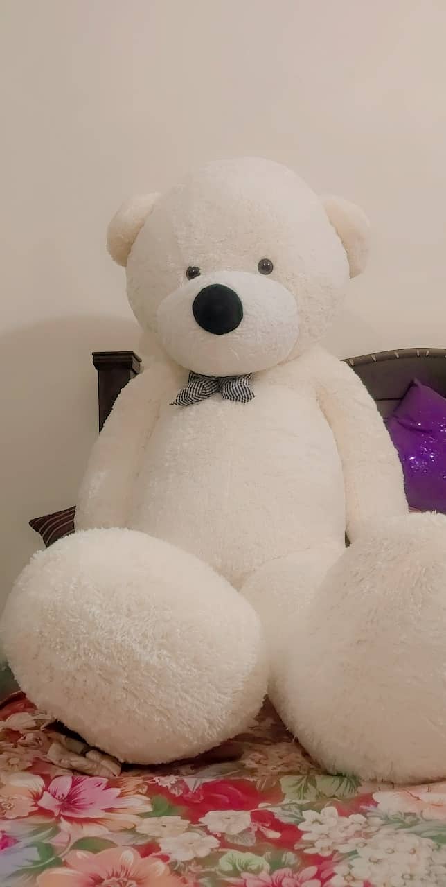 Teddy bear 4.6 feet stuffed toy available for sale 2