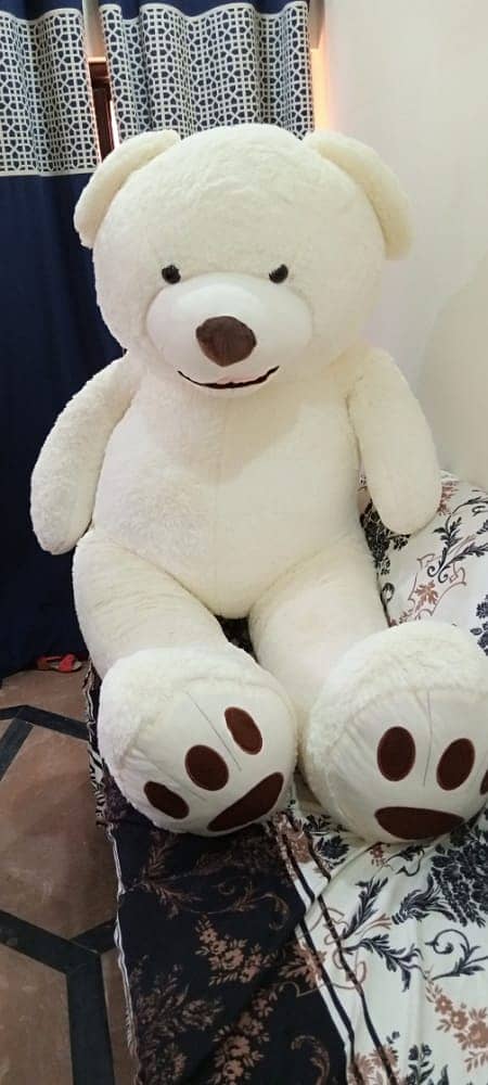 Teddy bear 4.6 feet stuffed toy available for sale 3