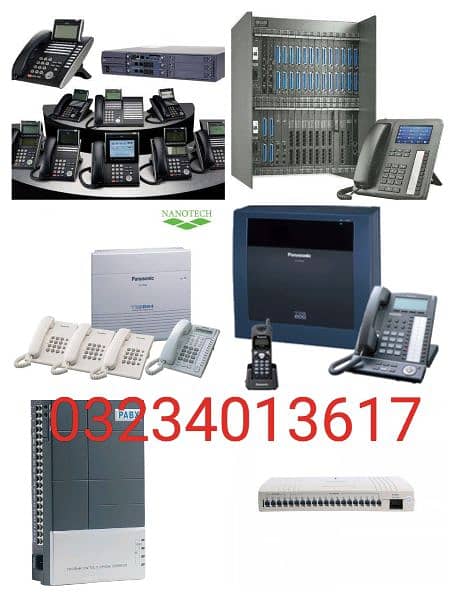 Siemens/Panasonic telephone exchange/fingerprint access control system 2