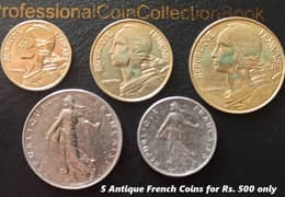 Antique Coins of USA, Italy, England, Germany, France, Canada, Russia
