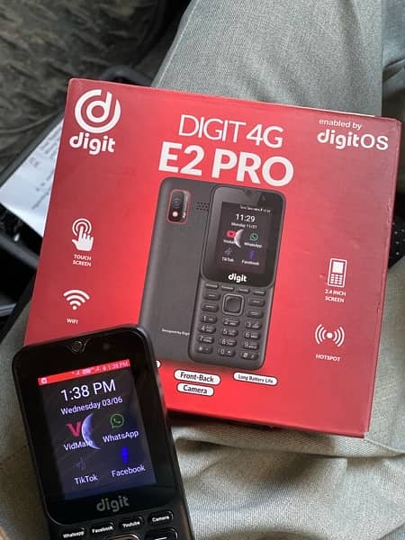 Digit 4G E2 Pro/ hotspot mobile/ jazz digit 2