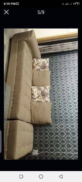 l shape sofa set for urgent sale like a new condition 1