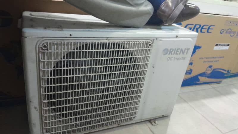 ORIENT KENWOOD  1.5 TON DC INVERTER HEAT AND COOL HOME USED 2