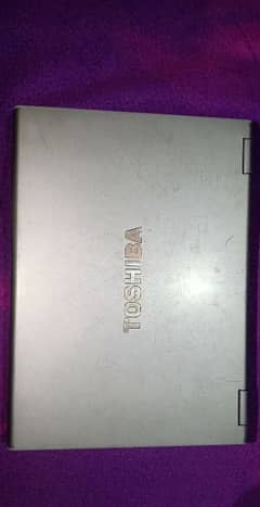 Toshiba core 2 duo laptop with keyboard