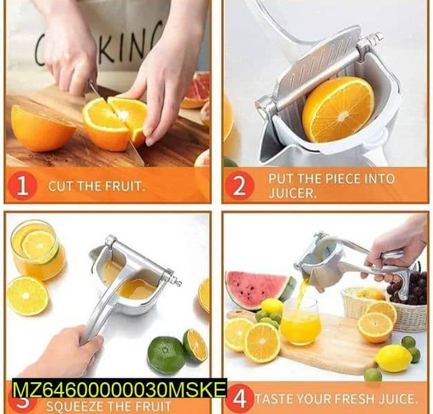 1 Pcs Manual Fruit Press Juicer 3