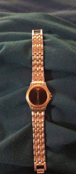 Movado original . vintage movado museum 2 tone gold stainless steel 0