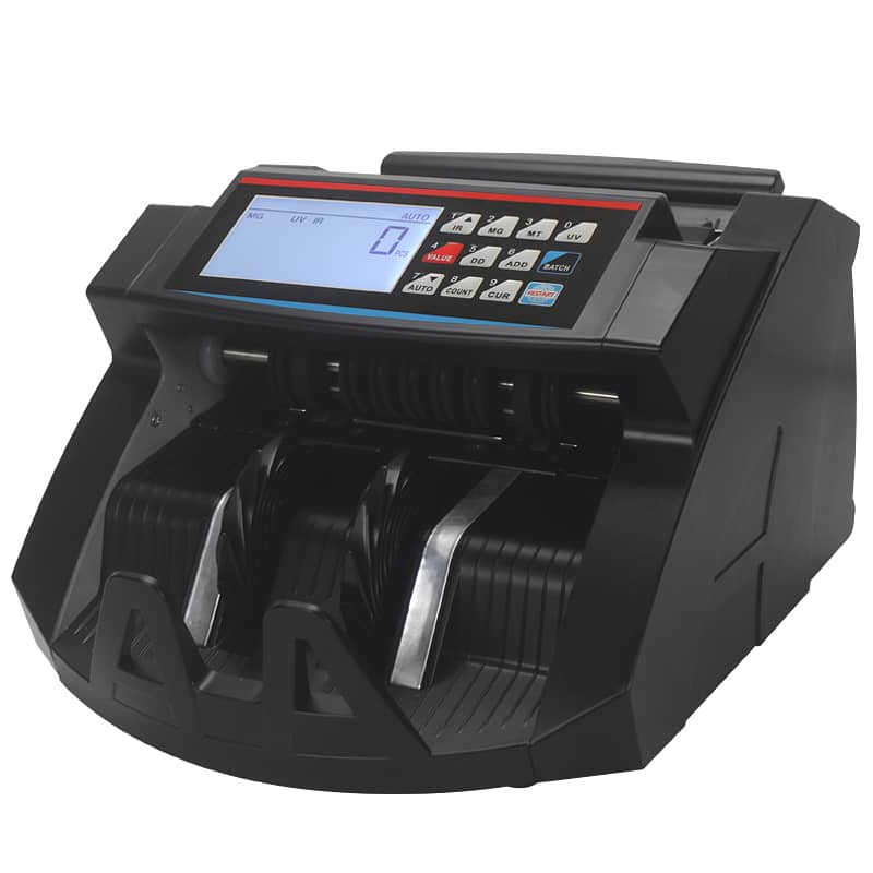 mix value currency counting machine with fake note detection in pak 6