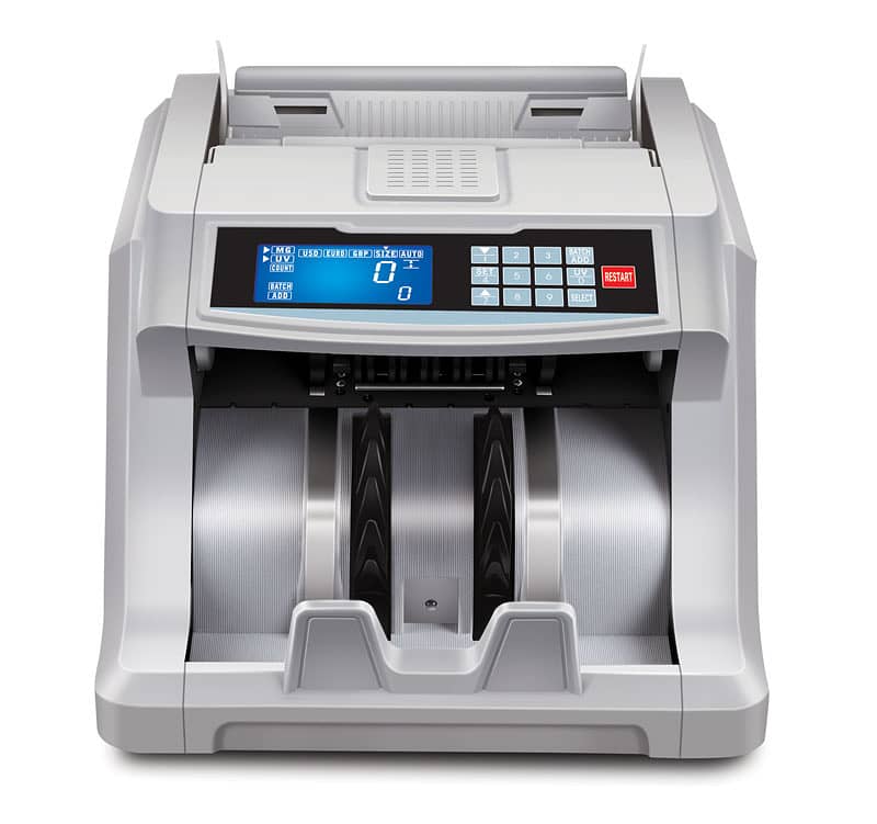 mix value currency counting machine with fake note detection in pak 7