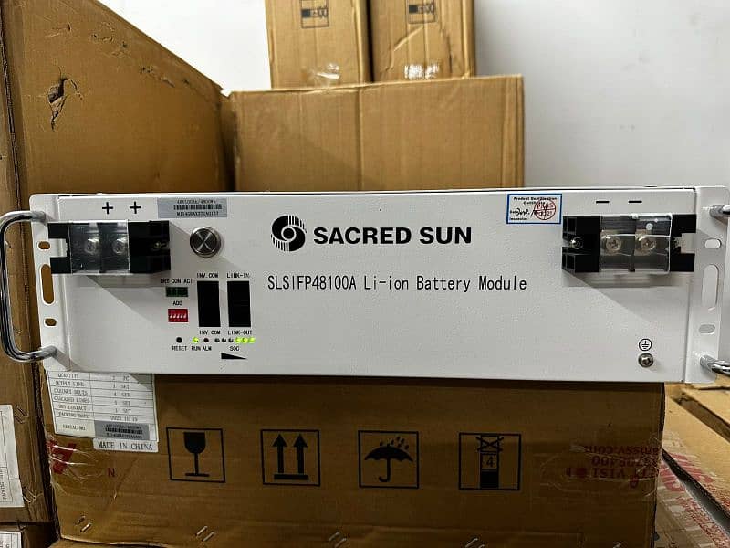 SACRED SUN SLSIFP 48100A  NARADA 48npf 100ah electronic etc 1