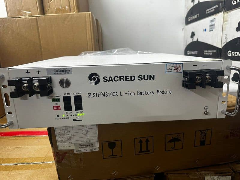 SACRED SUN SLSIFP 48100A  NARADA 48npf 100ah electronic etc 4