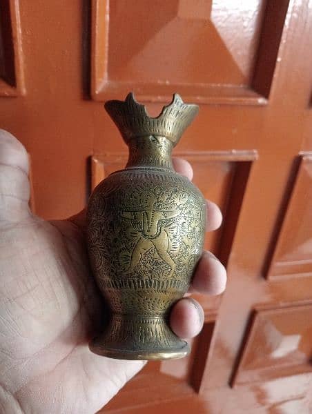 antique Persian handcrafted brass pitcher What's app 03188545977 1