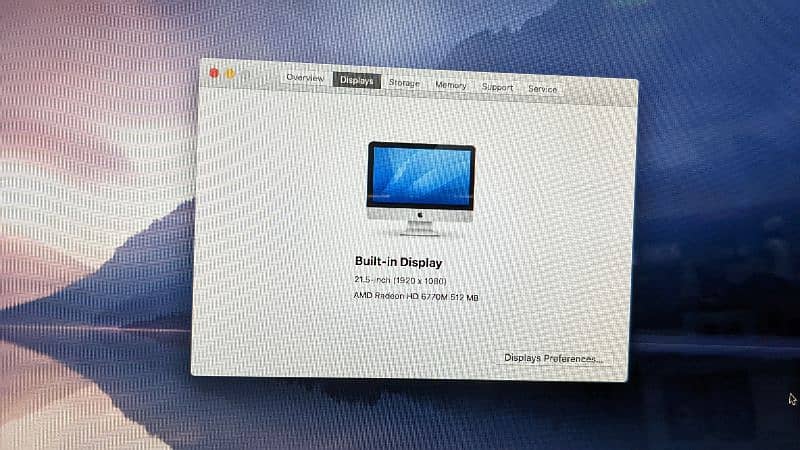 Apple iMac mid 2011 9