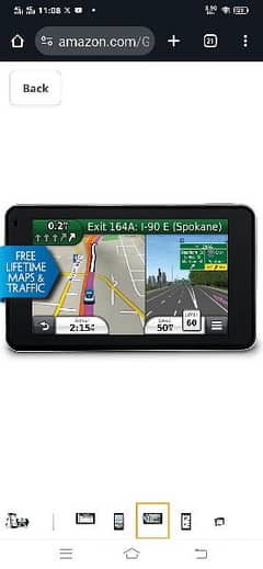 Garmin Nuvi 3490 LMT GPS navigation device