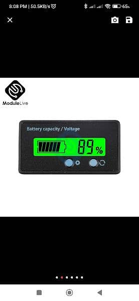 12V/24V/36V/48V 8-70V LCD Acid Lead Lithium Battery Capacity 13
