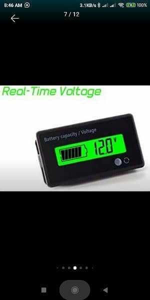 8-70V LCD EV bike Lithium Battery Capacity indicator 1