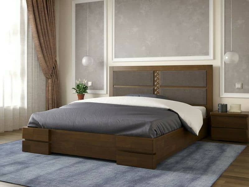 wooden bed/bed set/luxury bed/king size bed/double bed/furniture 3