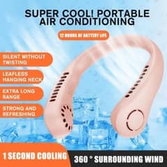 Portable Hanging Neck Fan Mini Cooling Air Cooler USB-Fan