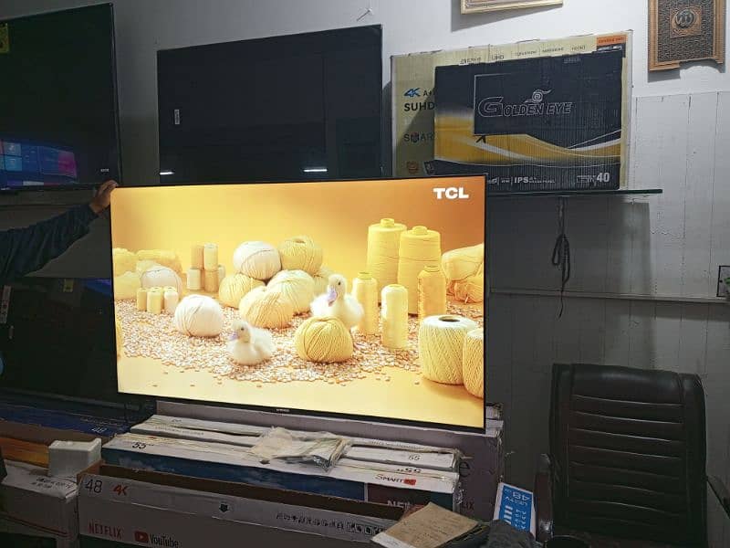 TCL 65 INCH - 4K UHD LED TV BOX PACK CALL. 03227191508,TCL HAIER 1