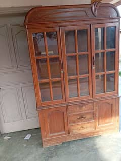 Wooden showcase for sale
