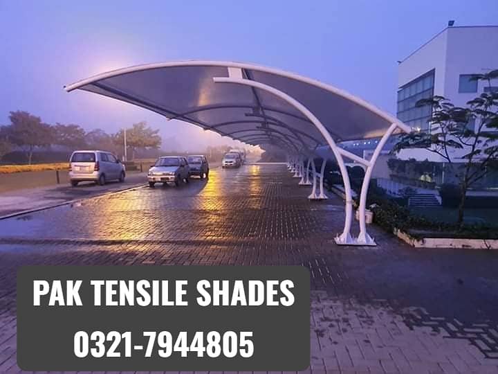 sheds / car parking shed / tensile shades / car porch shades / shade 18