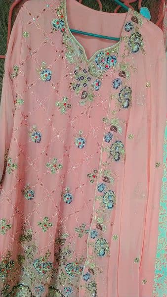 full heavy dress for sell 1 time used only . 7