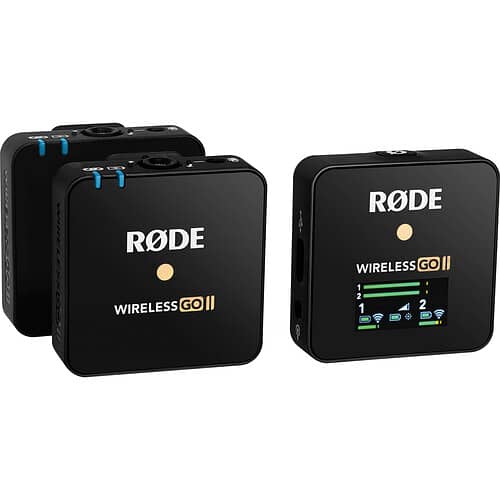 Rode Wireless GO II 2-Person Compact Digital Wireless Microphone 1