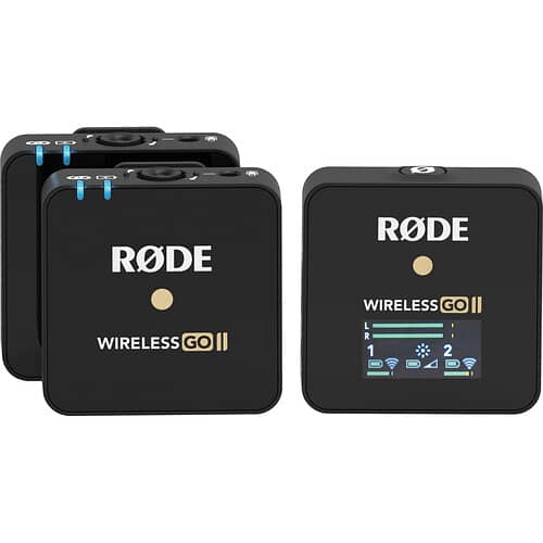 Rode Wireless GO II 2-Person Compact Digital Wireless Microphone 2