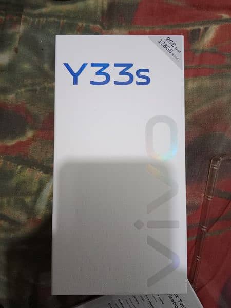 Vivo y33s With Complete box All Accessories 2