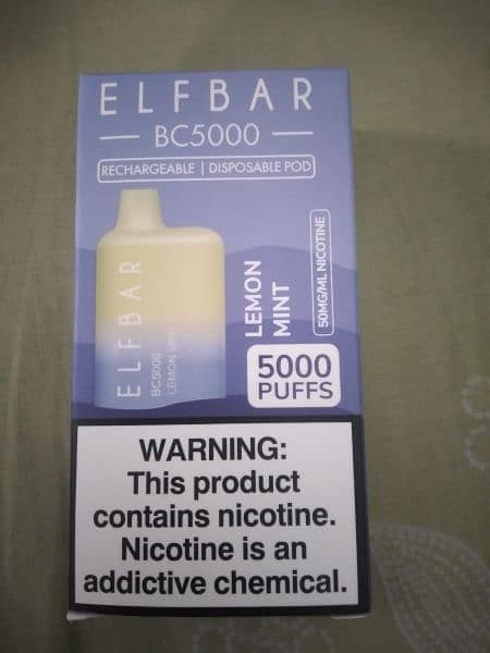 Elfbar disposable pod rechargeable 5000 puffs 4