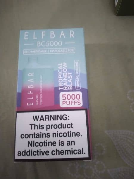 Elfbar disposable pod rechargeable 5000 puffs 8