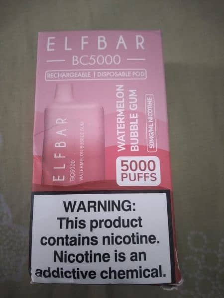 Elfbar disposable pod rechargeable 5000 puffs 9