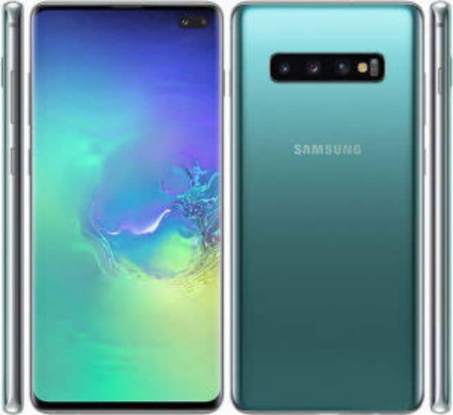 Samsung galaxy s10 plus 8 128 global dual with box and charger 0