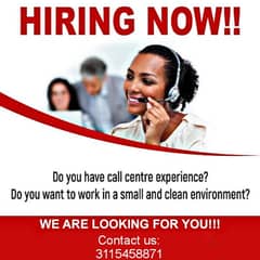 Call Center Job (Work From Home Available)