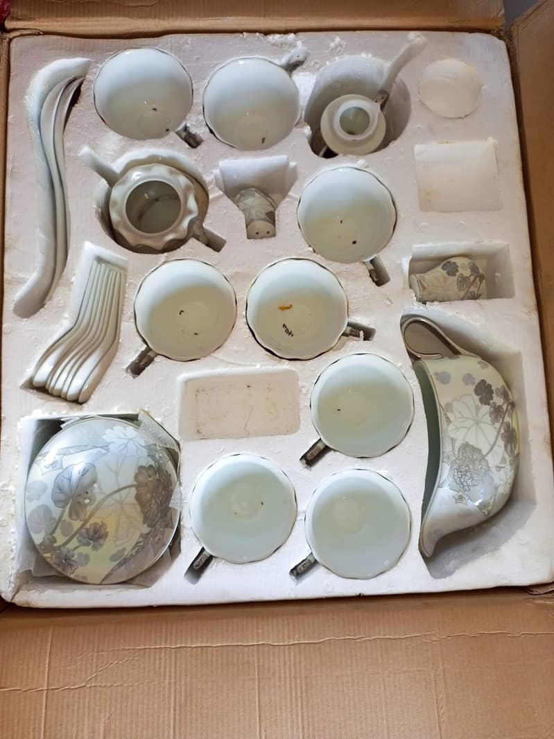 Dinner set 75 pieces - Box pack - Fine Porcelain Xinkai Brand 2