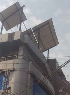 Elevated Solar panel