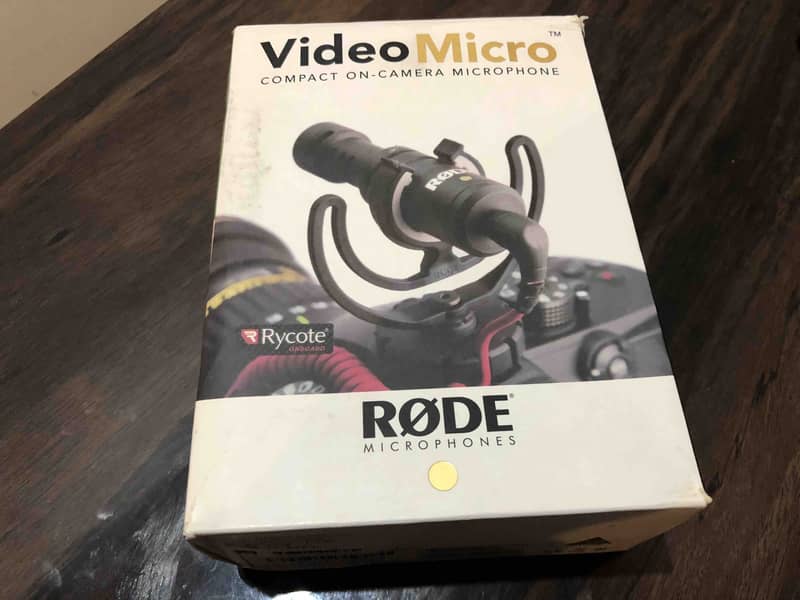 Rode VideoMicro Compact On-Camera Microphone 0