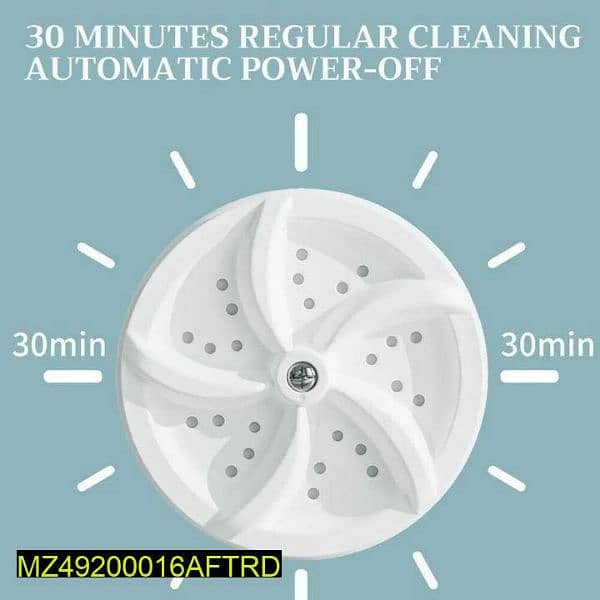 Mini Washing Machine Turbine Washer [Free Delivery] [Cash On Delivery] 1
