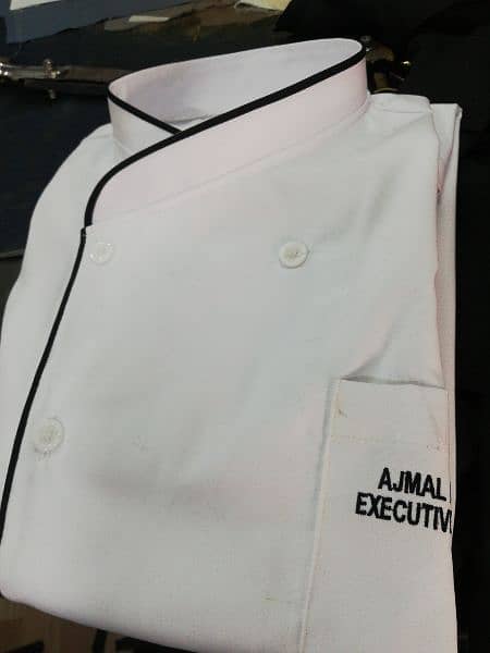 CHEF COAT CHEF CAP CHEF APRON RESTAURANT UNIFORM 10