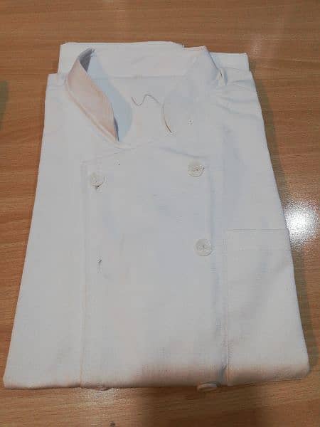 CHEF COAT CHEF CAP CHEF APRON RESTAURANT UNIFORM 12