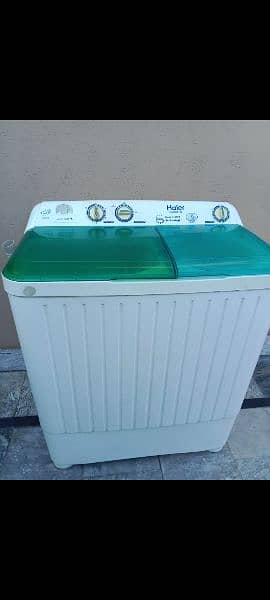 Haier washing and dryer Machine saf halat m ha 1