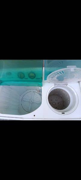 Haier washing and dryer Machine saf halat m ha 5