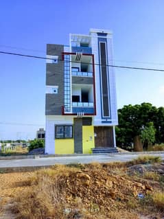 AL JADEED RESIDENCY 120YARDS GROUND/1ST AND 2ND FLOOR PORTION FOR SALE